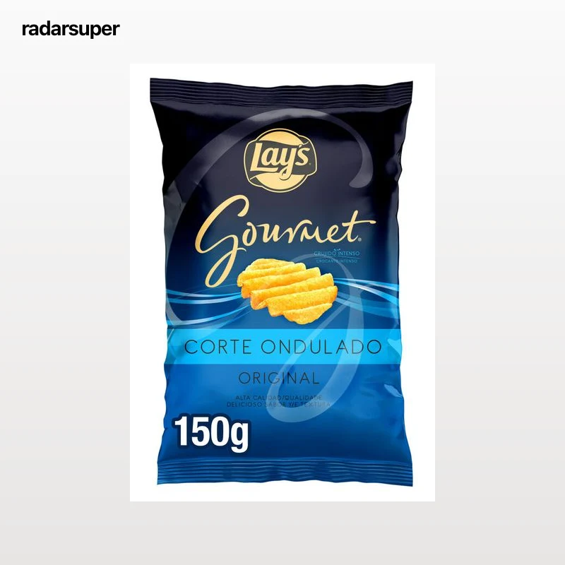 Patatas fritas onduladas gourmet Lays 170g