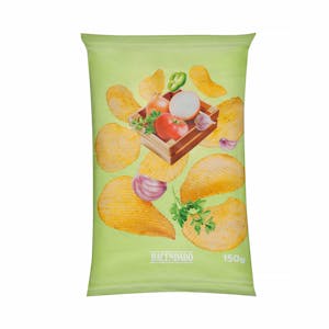 Patatas fritas onduladas sabor campestre