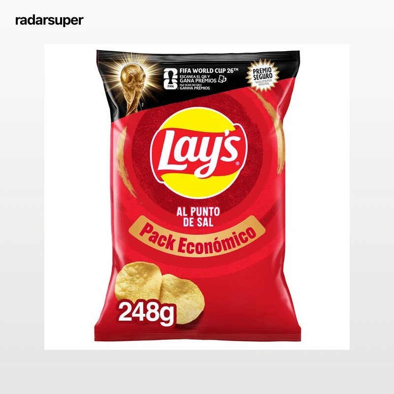 Patatas fritas al punto de sal Lay´s 248g