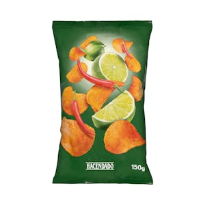 Patatas fritas sabor chili y lima