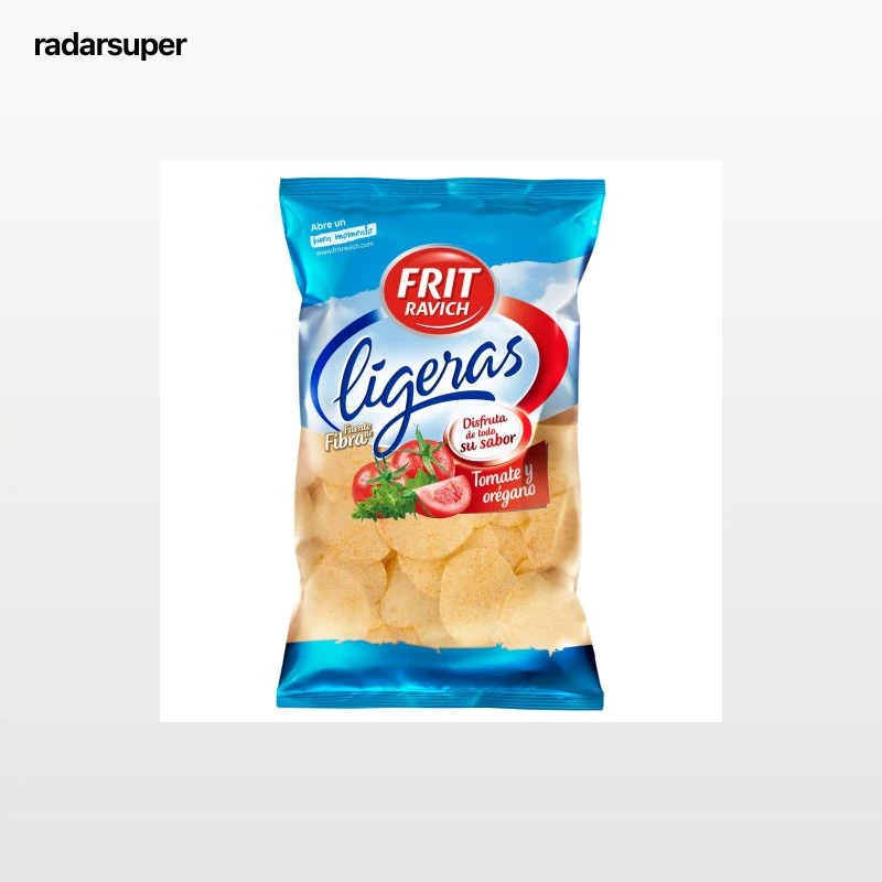 Patatas fritas sabor tomate y orégano light Frit Ravich 115 g.