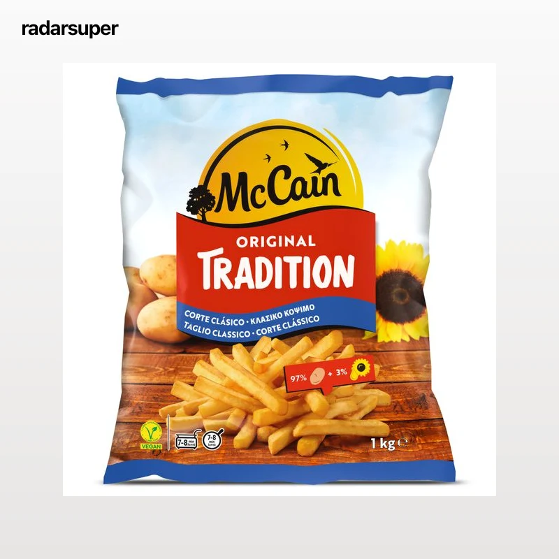 Patatas fritas tradicionales McCain 1 Kg