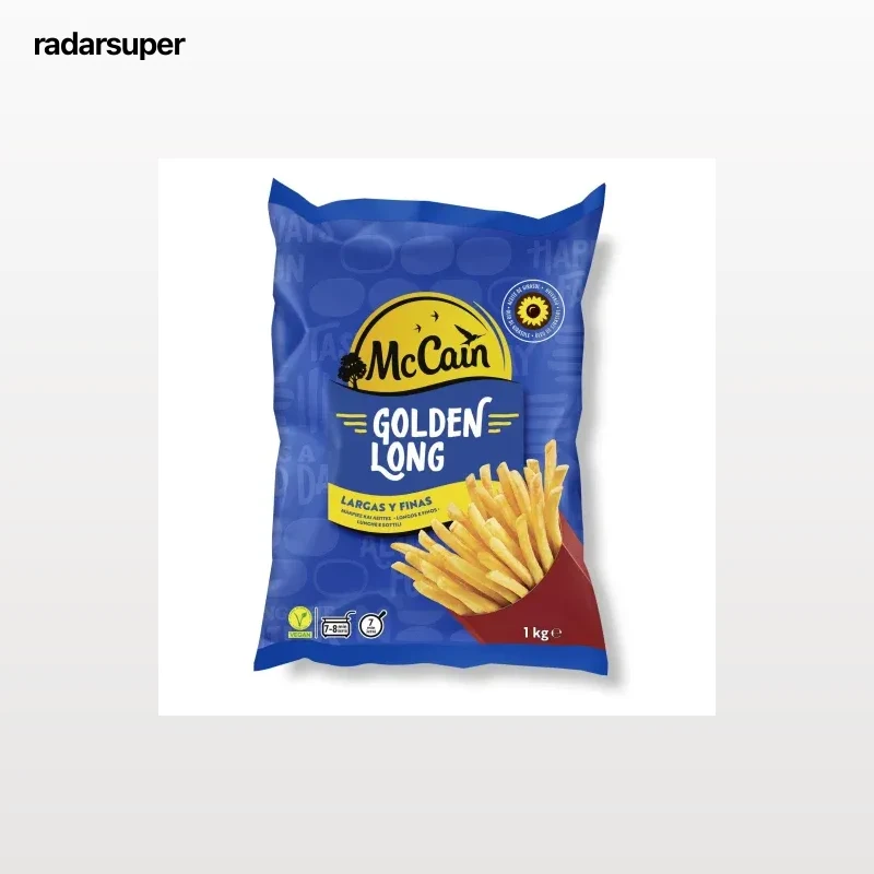 Patatas Golden Long McCain 1 kg.