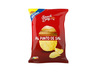 Patatas lisas SNACK DAY