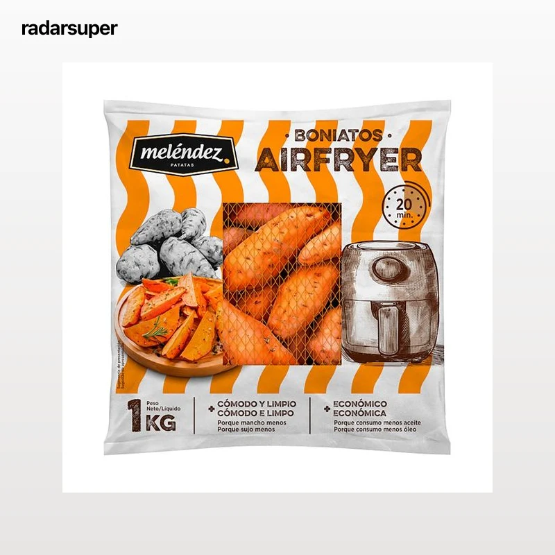 PATATAS MELÉNDEZ Batata especial para air fryer 1 kg.