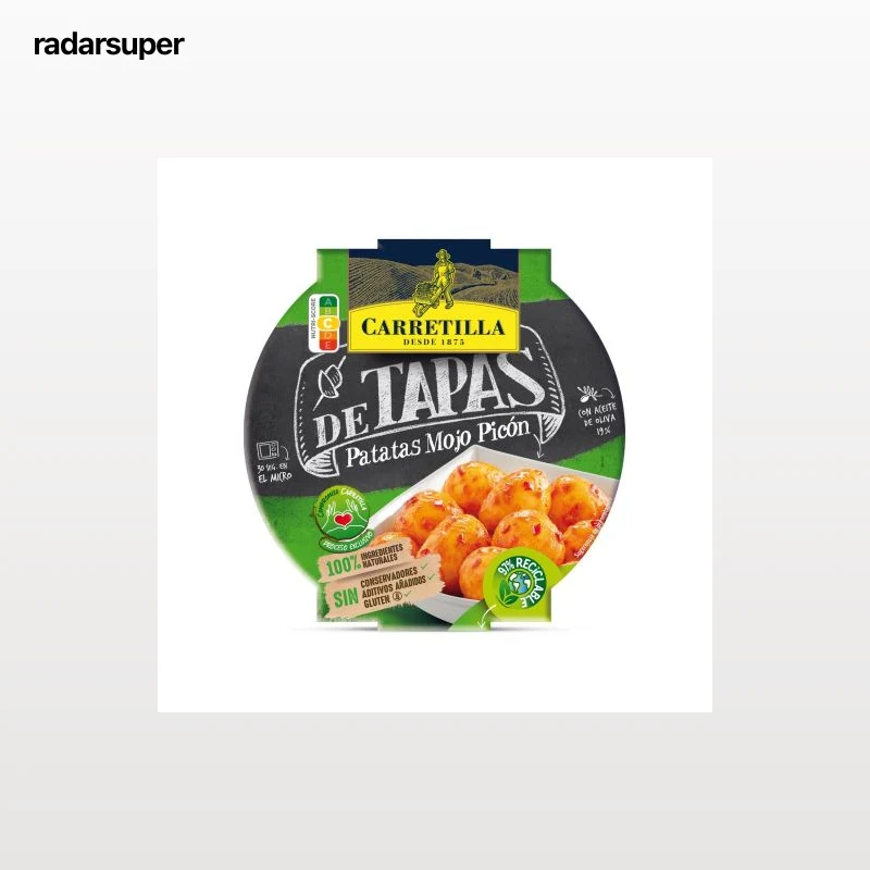 Patatas mojo picón De Tapas Carretilla sin gluten 250 g.