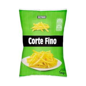 Patatas prefritas corte fino Hacendado ultracongeladas