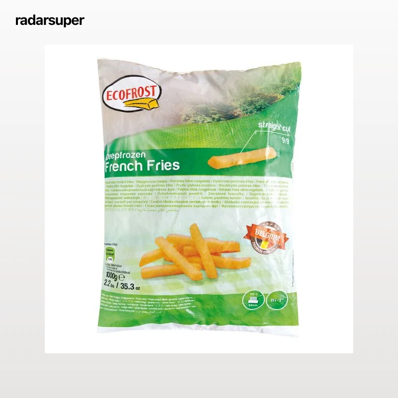 Patatas prefritas tradicionales Ecofrost 1 kg