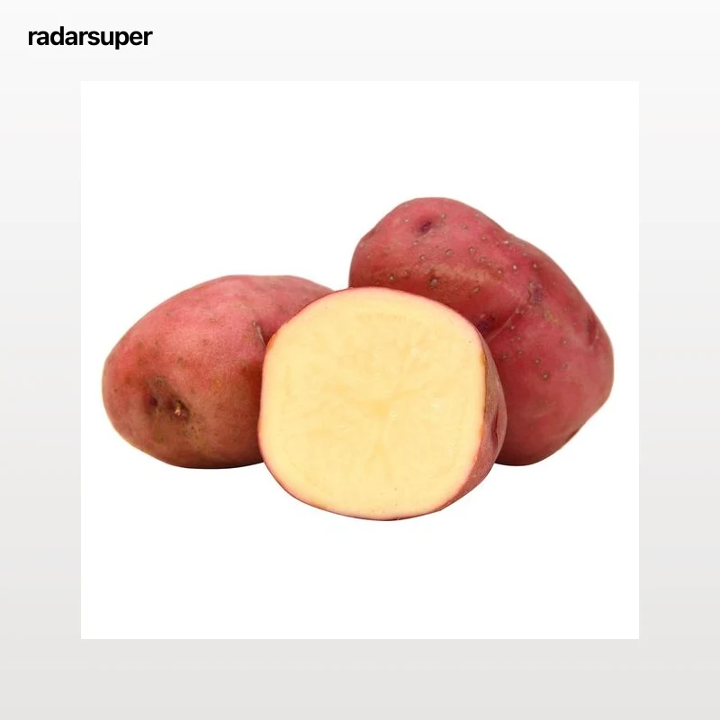 Patatas rojas al peso.