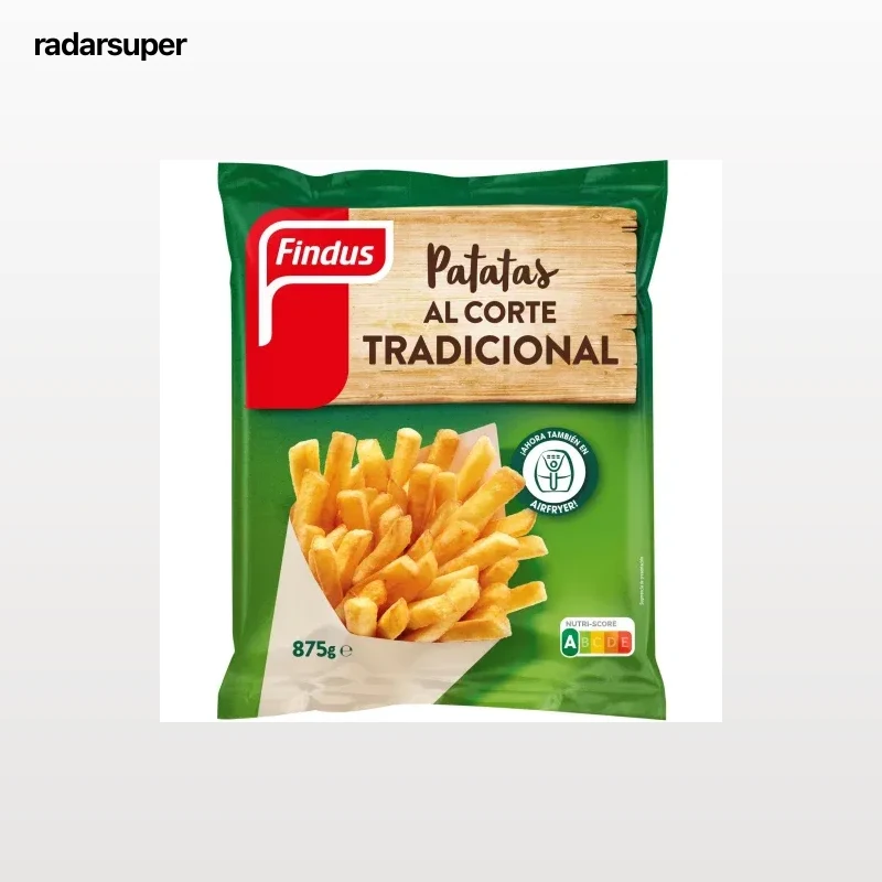 Patatas tradicional congeladas Findus 875 g