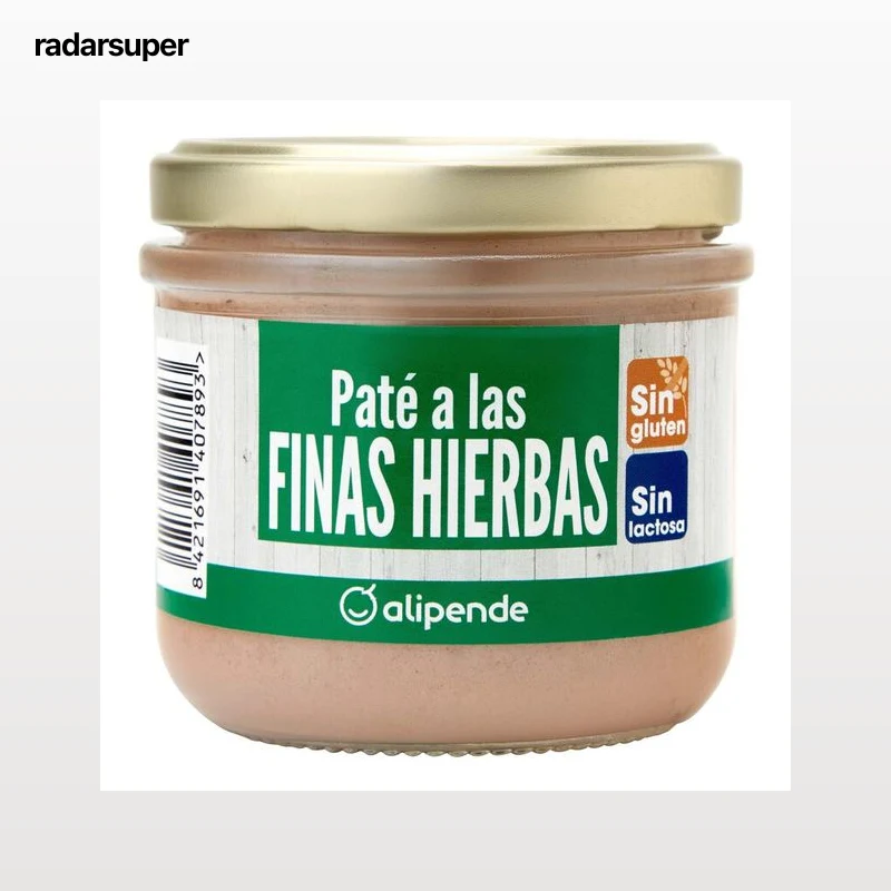 Paté a las finas hierbas Alipende 160g