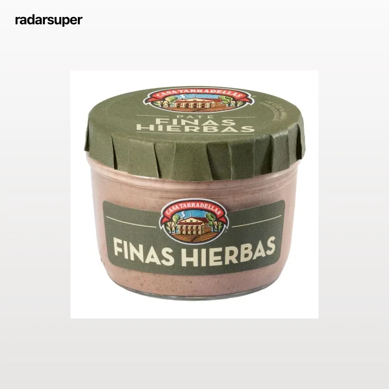 Paté a las finas hierbas Casa Tarradellas sin gluten 125 g.
