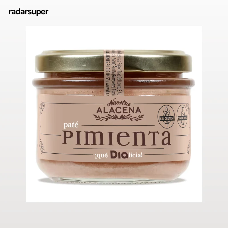 Paté a la pimienta Dia Nuestra Alacena 125 g