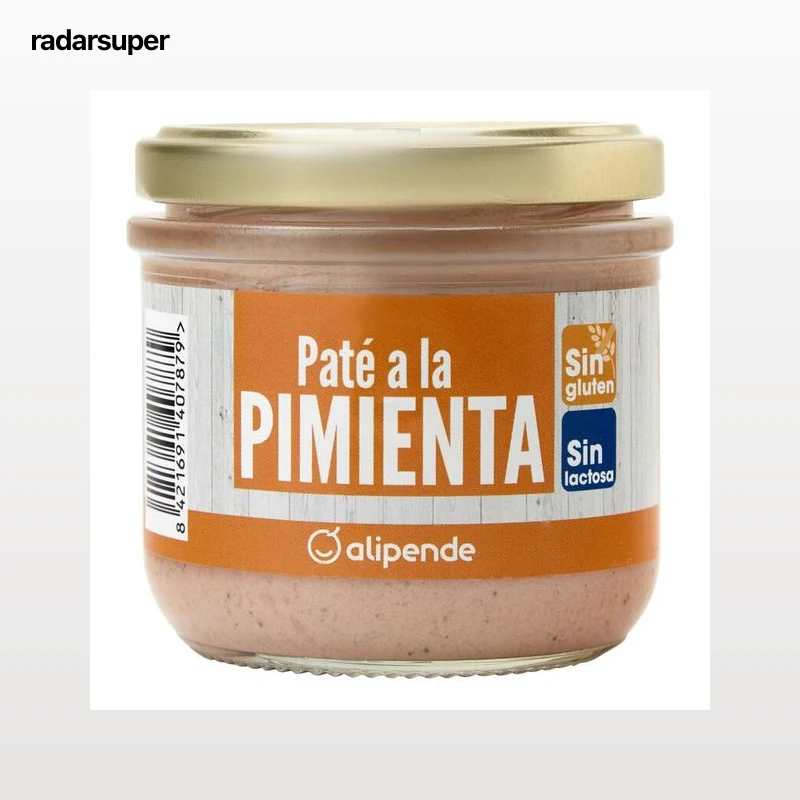 Paté a la pimienta Alipende 160g
