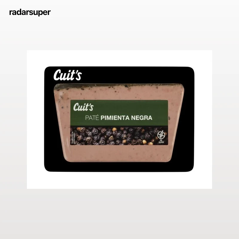 Paté a la pimienta negra Cuit'S bloc 125g