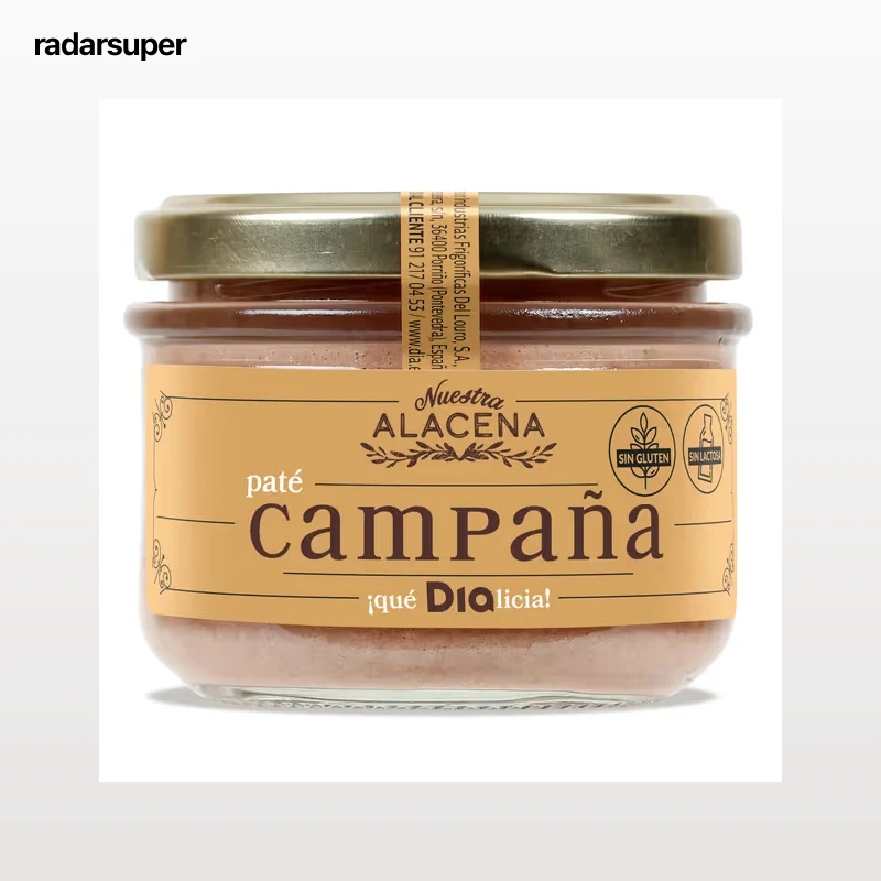Paté de campaña Dia Nuestra Alacena 125 g
