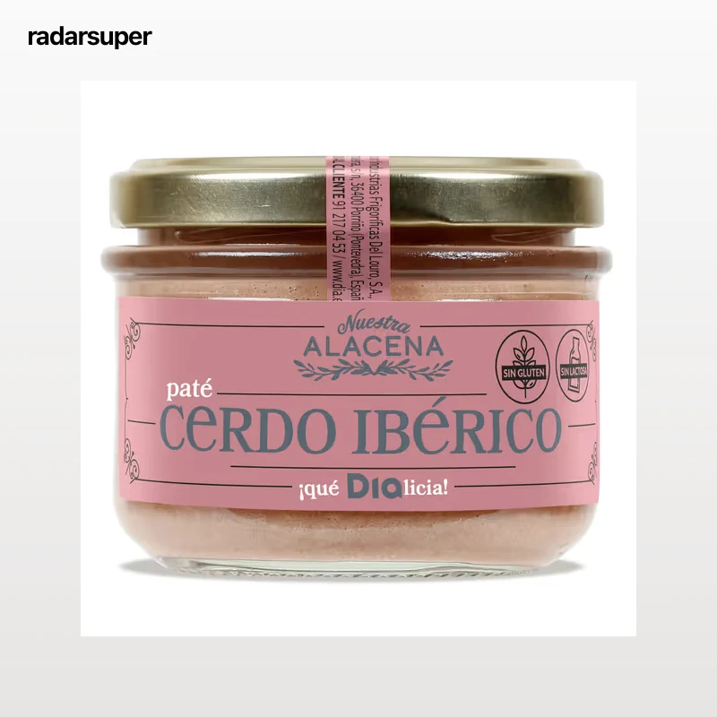 Paté de cerdo ibérico Dia Nuestra Alacena 125 g
