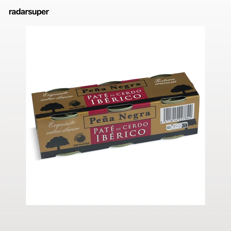 Paté de cerdo ibérico Argal 3 x 83 g