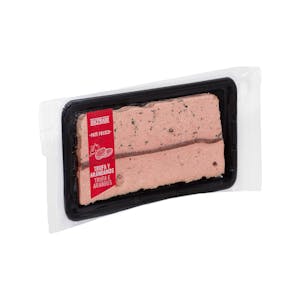 Paté de cerdo y pollo con trufa y arándanos