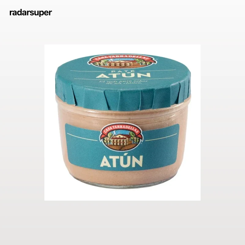 Paté de atún Casa Tarradellas sin gluten 125 g.