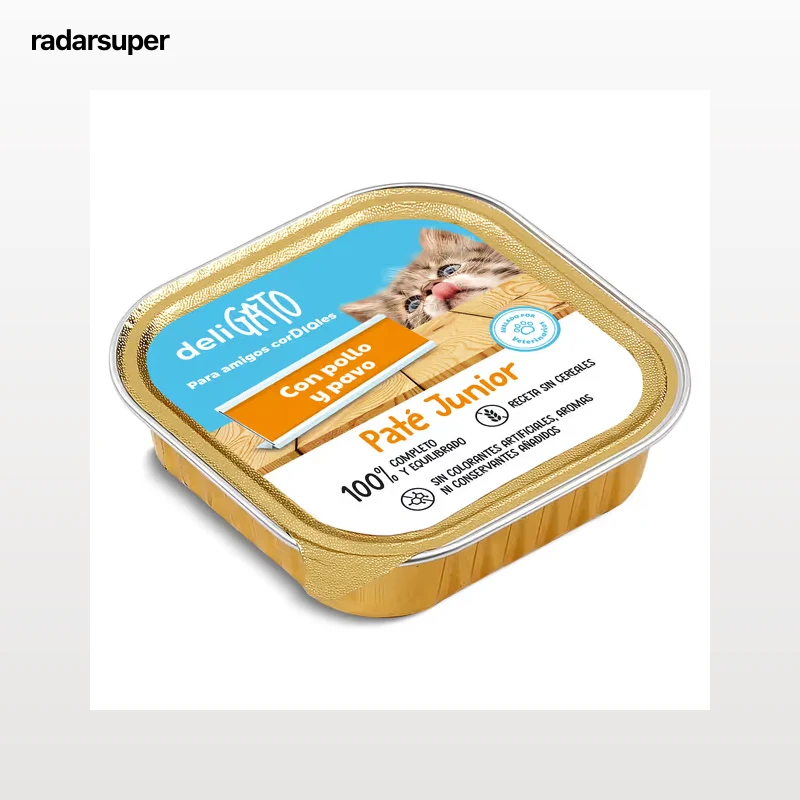 Paté para gato junior con pollo y pavo Dia Deligato 100 g