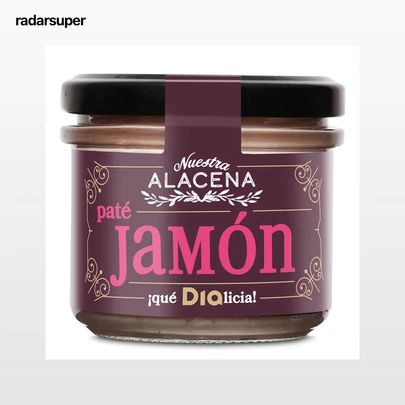 Paté de jamón Dia Nuestra Alacena 110 g