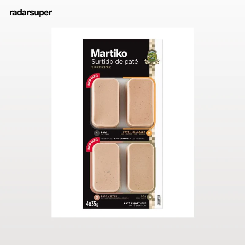 Paté Martiko 140 gr Surtidos
