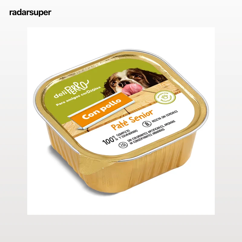Paté para perros senior con pollo Dia Deliperro 300 g