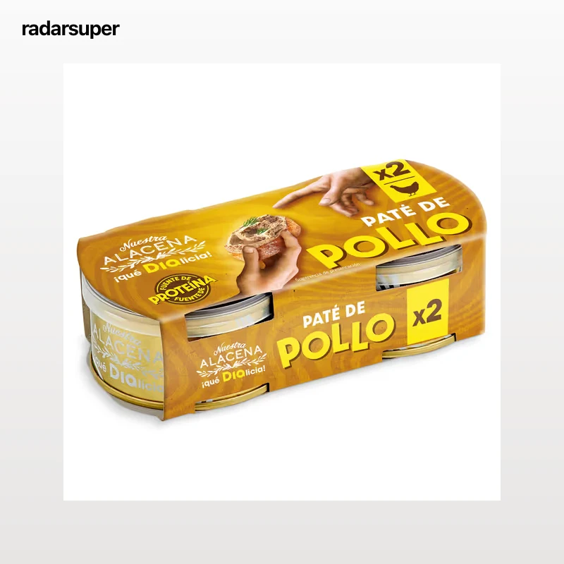 Paté de pollo Dia Nuestra Alacena 2 x 78 g