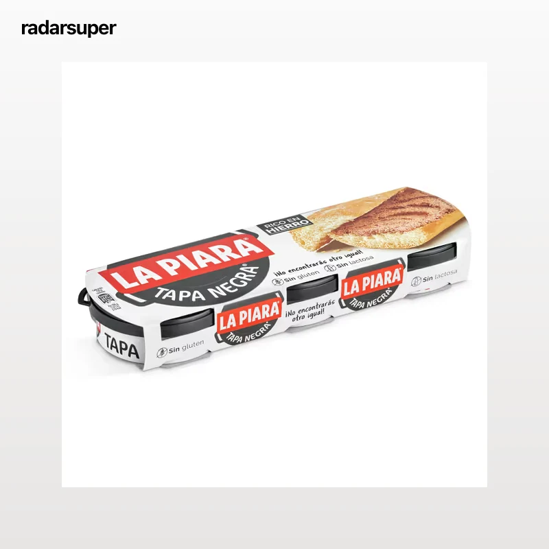 Paté La piara Tapa Negra 3 x 75 g