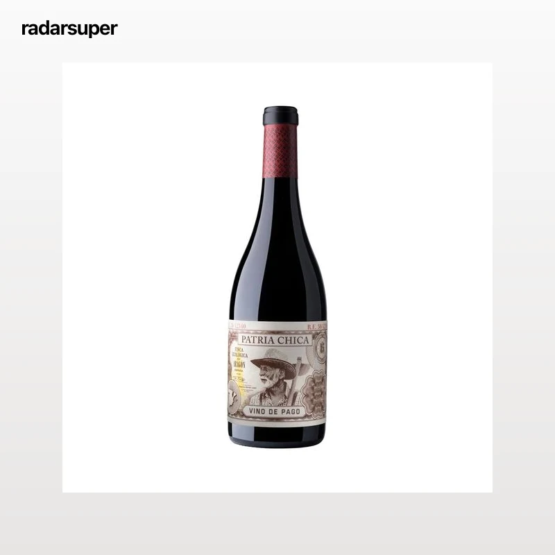 PATRIA CHICA  Vino tinto con D.O. Pago de Aylés botella 75 cl.