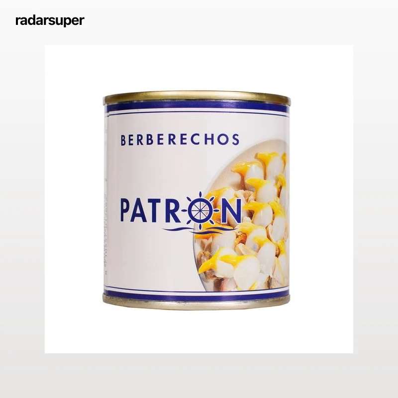 PATRON Berberechos pequeños al natural 90 g.