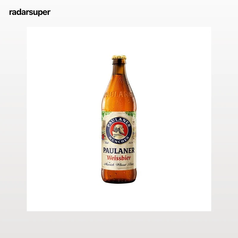 PAULANER NATURTRÜF Cerveza de trigo Alemana botella 50 cl.