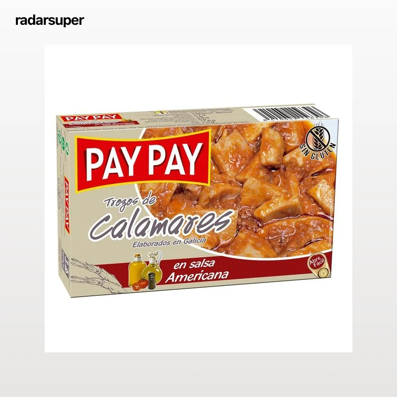 PAY PAY Calamares en salsa Americana 115 g.