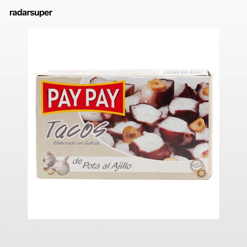 PAY PAY Pota al ajillo en tacos 63 g.