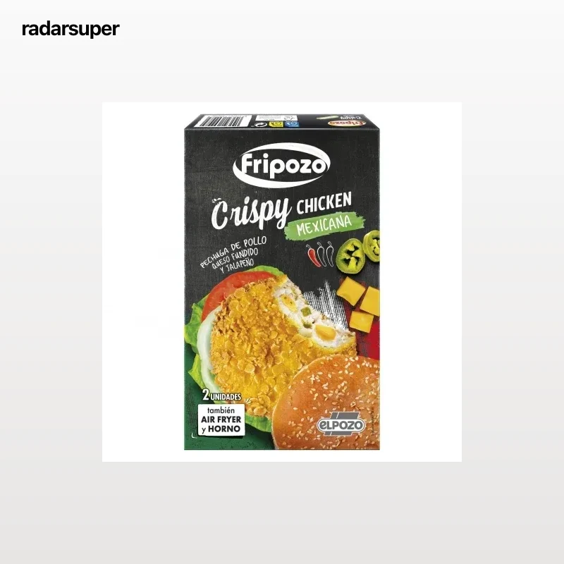Pechuga de pollo Cryspy Chicken Mexicana Fripozo 230 g.