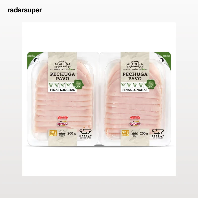 Pechuga de pavo Dia Nuestra Alacena 2 x 200 g