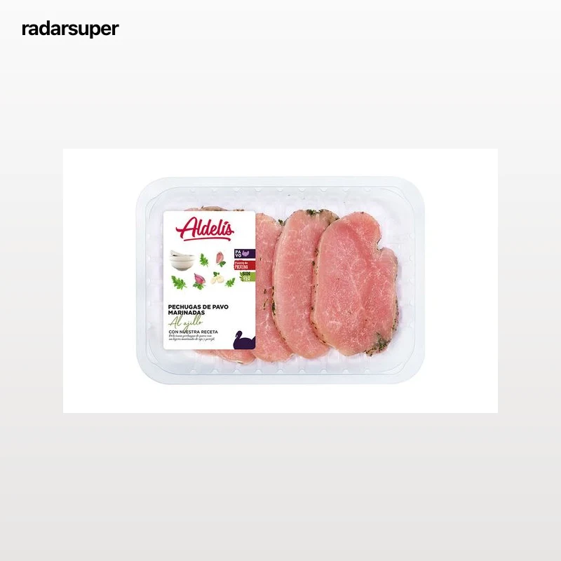 Pechuga de pavo al ajillo 450g aproximadamente