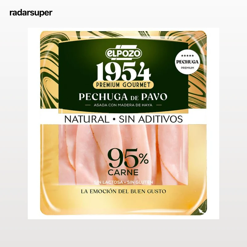 Pechuga Pavo Sin Gluten Y Sin Lactosa Legado 120G Natural Sin Aditivos