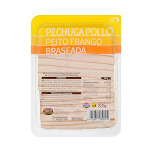 Pechuga de pollo braseada Hacendado lonchas