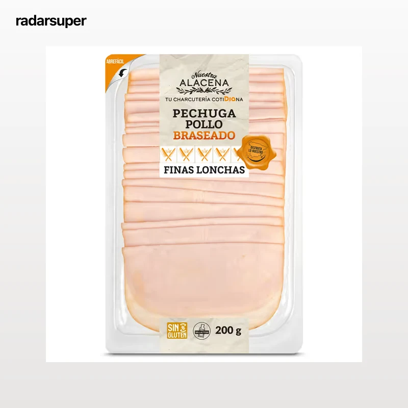 Pechuga de pollo braseado Dia Nuestra Alacena 200 g