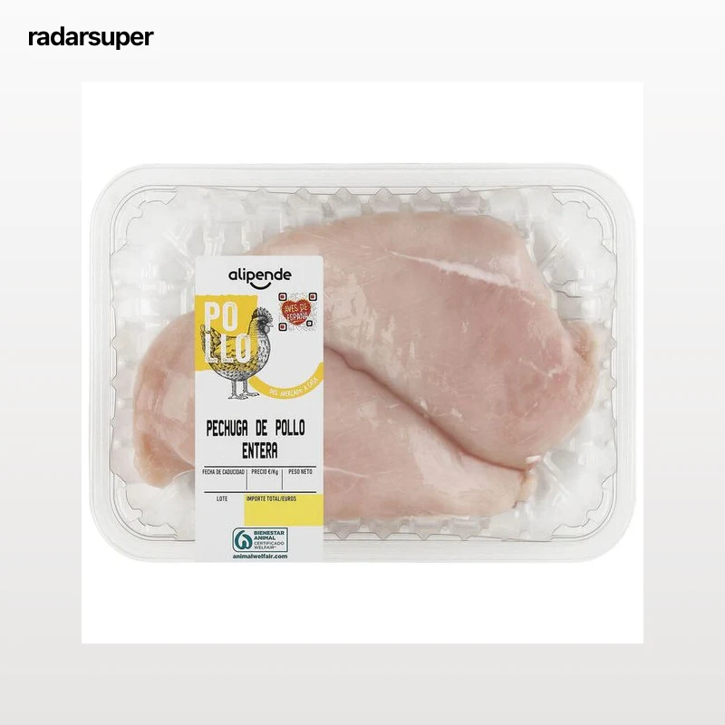 Pechuga de pollo entera Alipende 600g aproximadamente