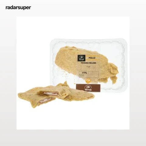 Pechuga rellena de pollo Carrefour El Mercado 500 g aprox