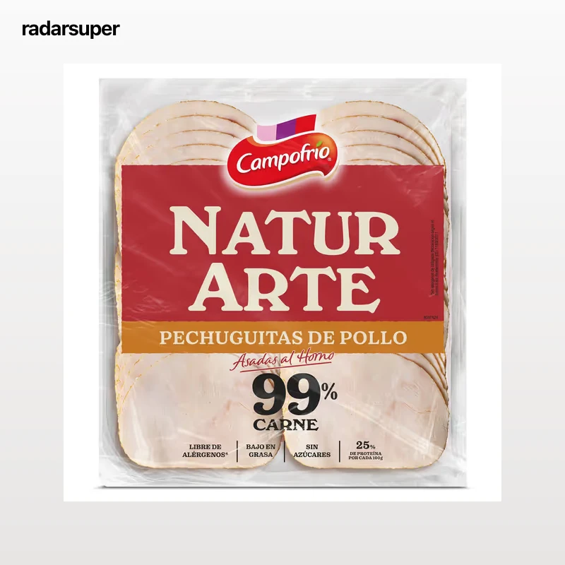 Pechuguitas de pollo 99% Campofrío 90 g