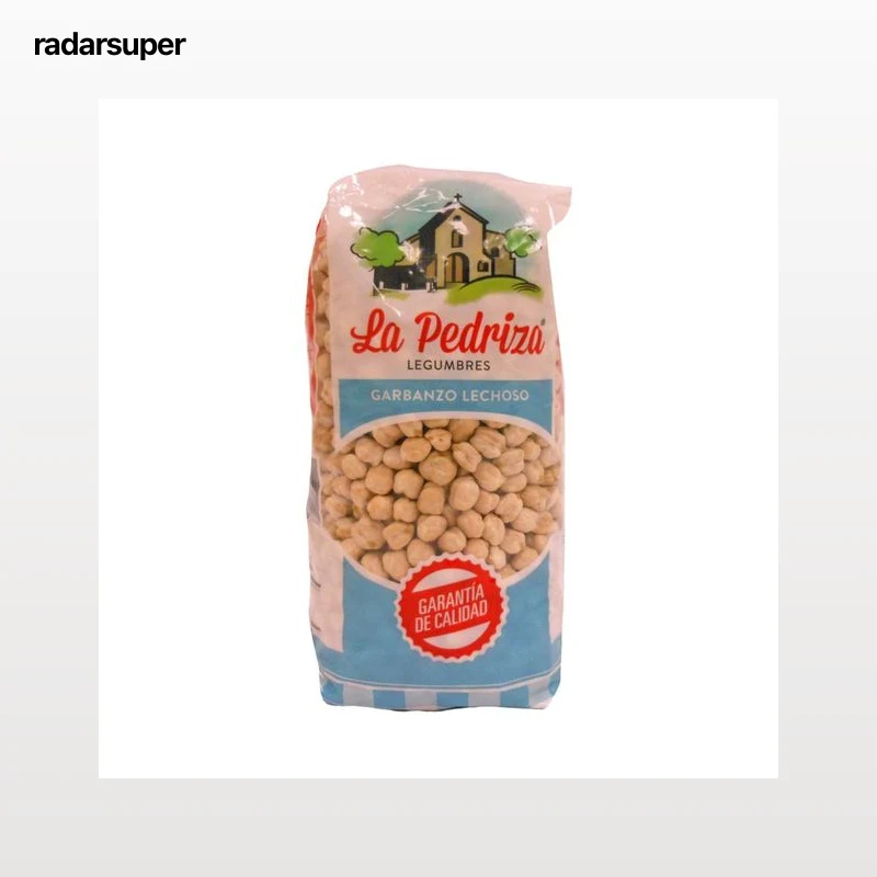 LA PEDRIZA Garbanzo lechoso paquete de 1 kilogramo