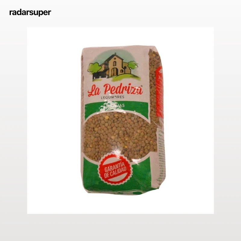 LA PEDRIZA Lentejas Pardina paquete de 1 kg.