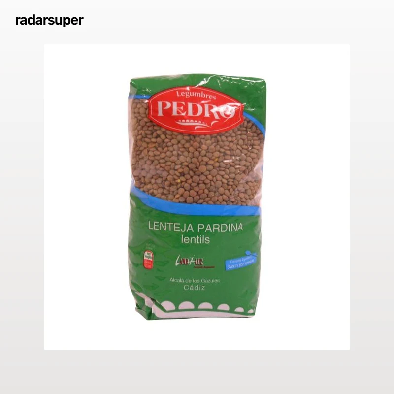 PEDRO Lenteja Pardina paquete de 1 kg.