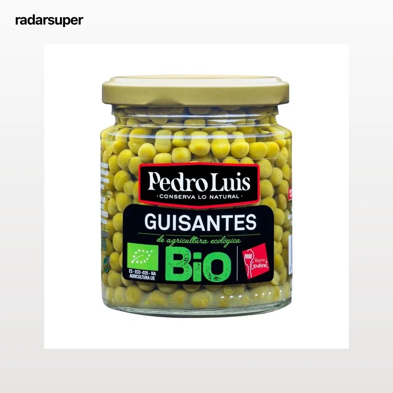 PEDRO LUIS Bio Guisantes extra finos ecológicos bote 150 g.