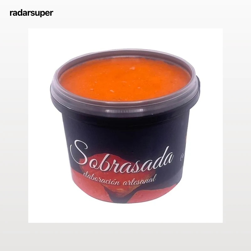 PEÑA CRUZ Crema de sobrasada dulce de elaboración tradicional tarrina 120 g.