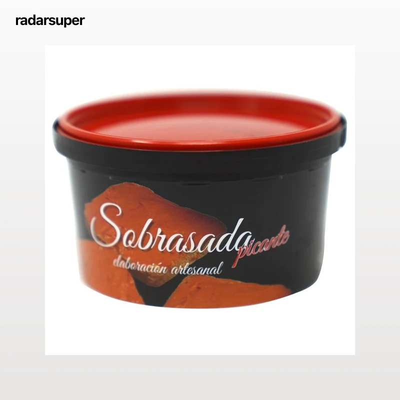 PEÑA CRUZ Tarrina de sobrasada picante elaborada de forma tradicional 200 g.